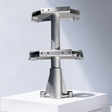 Commercial vehicle rear processor bracket