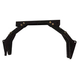 Assembly assembly of rear suspension bracket for commercial vehicles